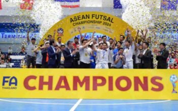 Ranking FIFA Timnas Futsal Indonesia Meroket Usai Juara AFF 2024
