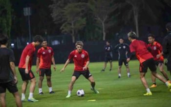 timnas jepang gelar latihan perdana