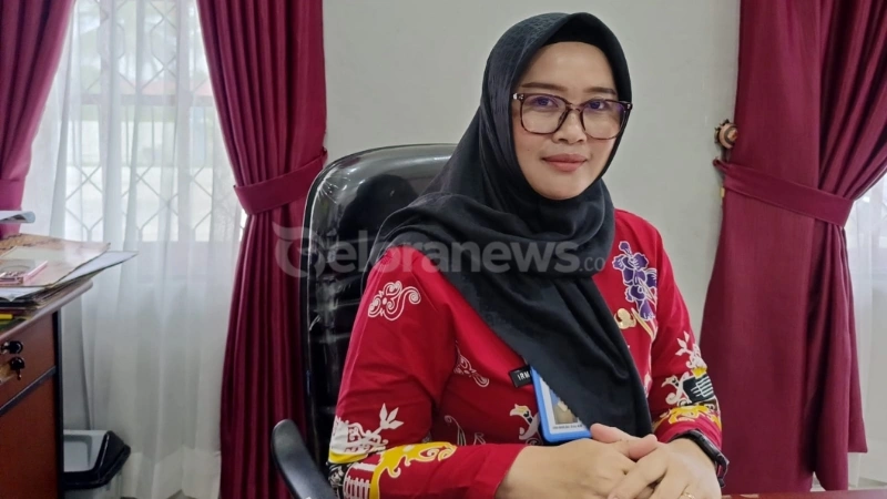 Kepala Bidang Hubungan Industrial dan Jaminan Sosial Tenaga Kerja (HI dan Jamsostek), Irma Marlina (foto: Geloranews.co)