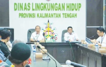 Rakor DLH Kalteng Bahas Perizinan Galian C (foto: Geloranews.co)