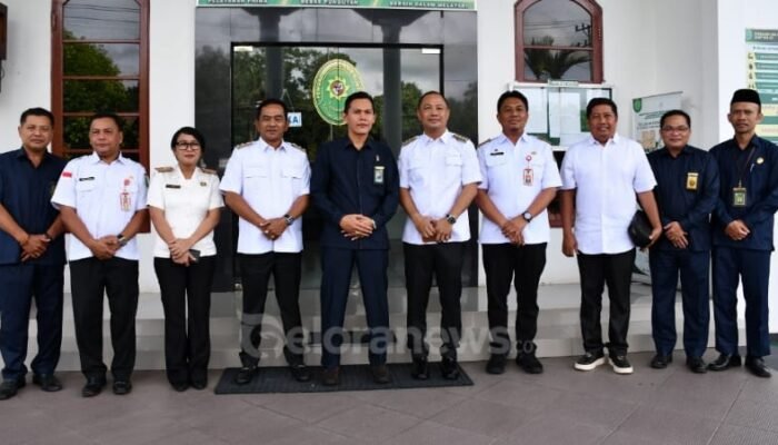 Perkuat Sinergi, Bupati dan Wakil Bupati Barsel Sambangi Kapolres dan Pengadilan Agama