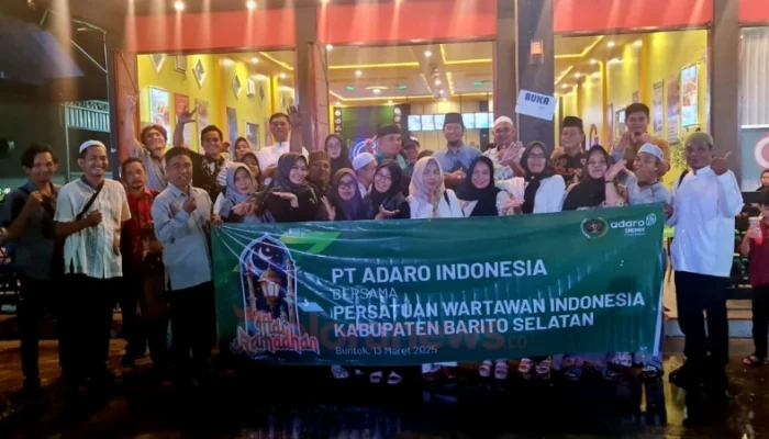PWI Barsel Buka Puasa Bersama PT.Adaro Indonesia