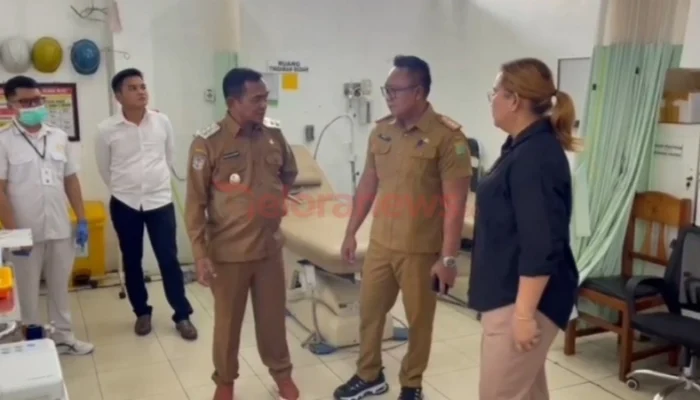 Wabup Barsel Sidak Perumdam dan RSUD, Pastikan Pelayanan Optimal