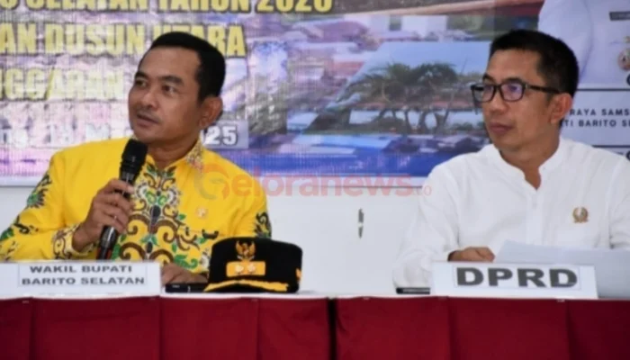Pimpinan dan Anggota DPRD Barsel Hadiri Musrenbang di Kecamatan Dusun Utara