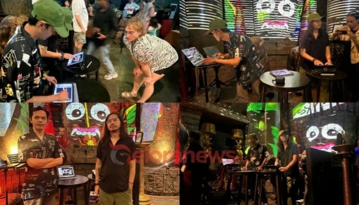 Bangunan Jadi Kanvas Hidup