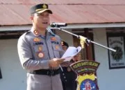 Kapolres Barsel Pimpin Apel Gabungan Jaga Kamtibmas di Hari Buruh