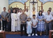 Pelaksanaan Minggu Kasih, Kapolres Barsel Ajak Jemaat Jaga Kamtibmas di Bumi Dahani Dahanai Tuntung Tulus