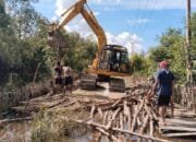 Satgas TMMD ke-124 Maksimalkan Alat Berat Bangun Badan Jalan