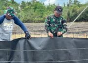 Satgas TMMD Reguler ke-124 Bangun Kolam Ikan Dukung Ketahanan Pangan Warga