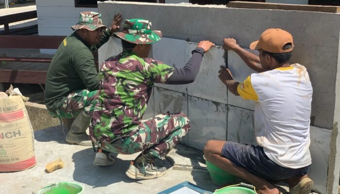 Usaha Satgas TMMD Ke-124 Kodim 1012/Buntok Dekatkan Warga Desa Talio ke Sumber Air Bersih