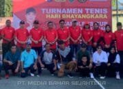 Ketua DPRD Barsel Hadiri Pembukaan Turnamen Tenis Kapolres Cup