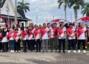 Bupati Barsel melepas Jalan Santai HUT Bhayangkara Ke 79 Di Ikuti Ribuan Warga Buntok Dan Sekitarnya