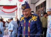 Bupati Barsel Hadiri HUT ke-23 Kabupaten Gunung Mas, Dukung Pembangunan Infrastruktur Berkelanjutan