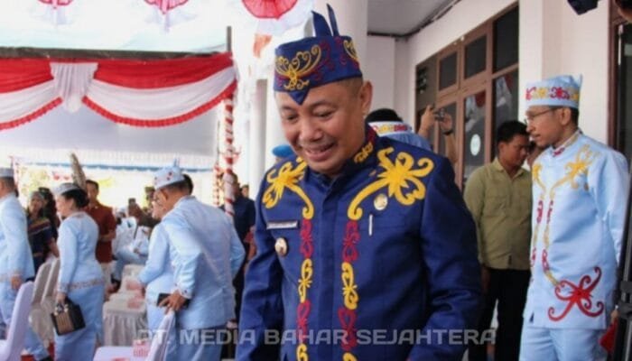 Bupati Barsel Hadiri HUT ke-23 Kabupaten Gunung Mas, Dukung Pembangunan Infrastruktur Berkelanjutan