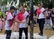 Wakil Ketua I DPRD Barsel Ideham Hadiri Jalan Santai HUT Bhayangkara ke-79