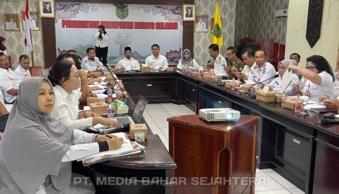 Wabup Barsel Pimpin Rakor, Dorong Optimalisasi PAD Daerah