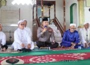 Jumat Curhat, Kapolres Barsel Serap Aspirasi Jemaah Masjid Baiturrahman Pamait