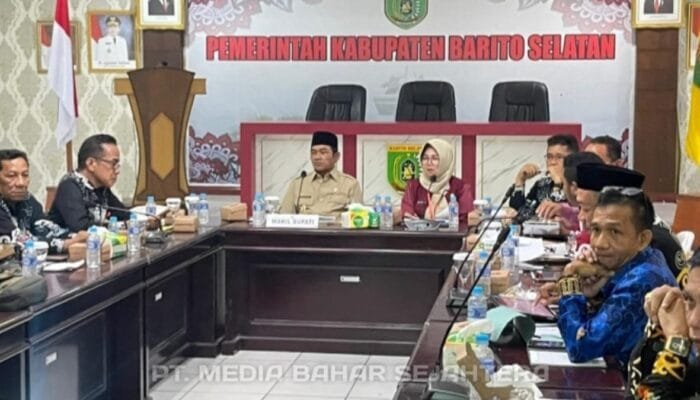Wakil Bupati Barsel Pimpin Rapat Peningkatan PAD