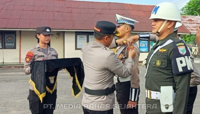 Polres Barsel Melaksanakan Apel Gelar Pasukan Operasi Patuh Telabang 2025