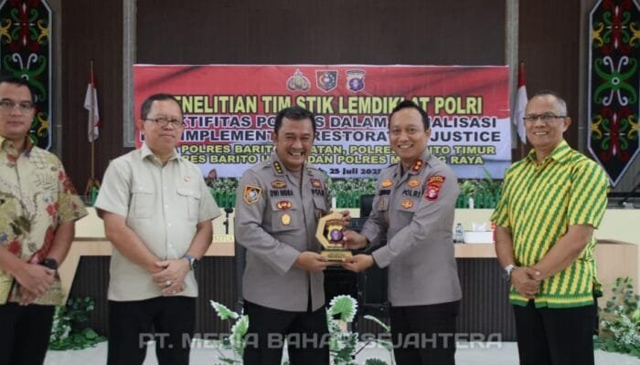 Tim STIK Lemdiklat Polri Teliti Efektivitas Polmas di 4 Polres Se DAS Barito