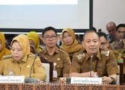 Bupati Eddy Raya Hadiri Rakor Evaluasi Anggaran Triwulan II se-Kalteng