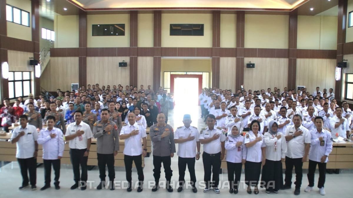 dukung-swasembada-pangan,-pemkab-dan-polres-barsel-gelar-sosialisasi-program-ketahanan-pangan-desa
