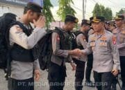 Kapolres Barsel Pimpin Apel Kesiapan Pengamanan PSU di Barito Utara