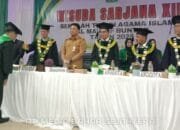 STAI Al Ma’arif Buntok Wisuda Angkatan ke-12, Asisten I Setda Barsel: Perguruan Tinggi Adalah Pondasi Kemajuan Daerah