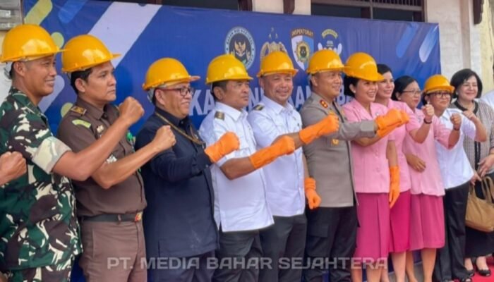 Bangun Generasi Sehat, Bupati Eddy Raya Hadiri Ground Breaking SPPG Yayasan Kemala Bhayangkari di Barito Selatan