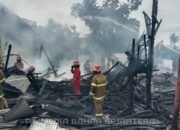Rumah di Buntok Kota Hangus Terbakar, Kerugian Capai Ratusan Juta Rupiah