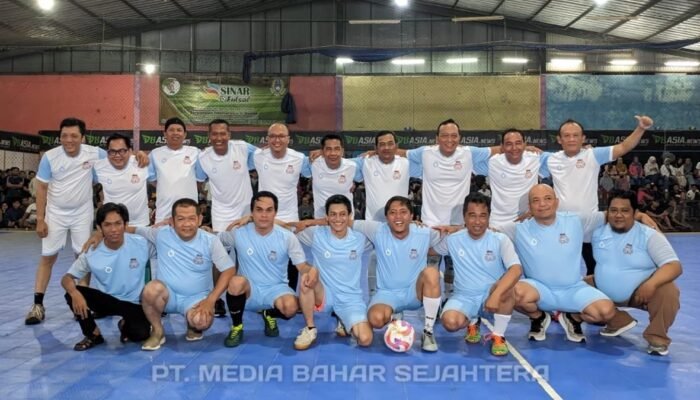 Wabup Khristianto Yudha Resmikan Turnamen Futsal Barsel Sambut HUT RI ke-80 dan Harjad ke-66