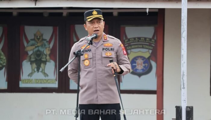 Jaga Kondusifitas Tetap Aman, Polres Barsel Gelar Apel Kesiapsiagaan