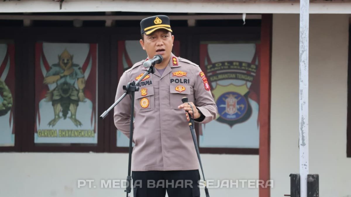 jaga-kondusifitas-tetap-aman,-polres-barsel-gelar-apel-kesiapsiagaan