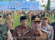 Bupati Eddy Raya Pimpin Apel Gabungan dan Doa Lintas Agama di Barsel