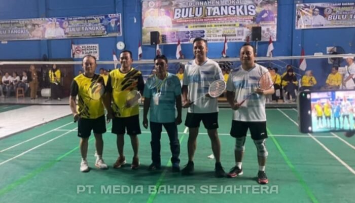 Wakil Bupati Barsel Buka Turnamen Bulutangkis Bupati Cup 2025