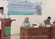 Wabup Barsel dan PT Adaro Tandatangani MoU Penurunan Stunting