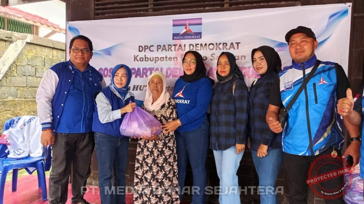 hut-ke-24-partai-demokrat,-dpc-barsel-bagikan-600-paket-sembako-dan-bantu-pendidikan