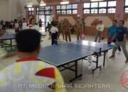 Wakil Bupati Barito Selatan Resmi Buka Turnamen Tenis Meja, Lomba Melukis dan Pidato Bahasa Daerah