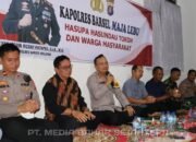 Penuh Kehangatan Bersama Warga, Kapolres Barsel Maja Lebu di Desa Kalahien