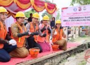 Kapolres Barsel Hadiri Peletakan Batu Pertama Renovasi TK Kemala Bhayangkari 16 Buntok