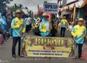 BPKAD Barsel Meriahkan Pawai Budaya HUT Barito Selatan ke-66