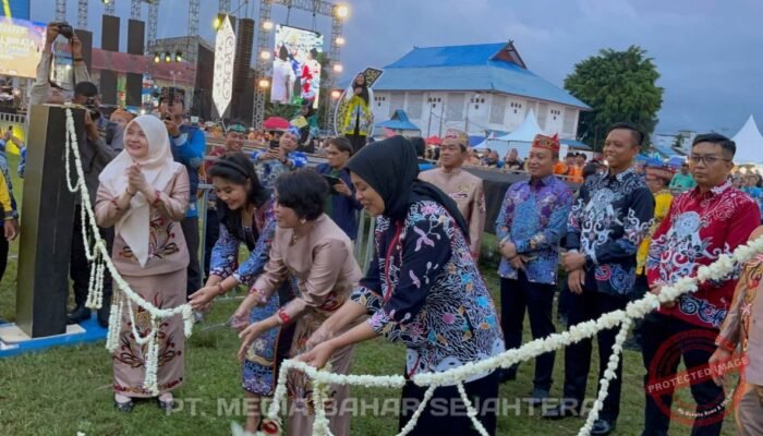 Wakil Bupati Barsel Buka Festival Budaya Dahani Dahanai, Meriahkan Hari Jadi ke-66