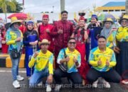 Mantap! BPKAD Barsel Ikuti Karnaval Budaya