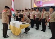 Bupati Barsel Lantik Pengurus Pramuka 2025–2030, Dorong Pembinaan Generasi Muda Berkarakter‎