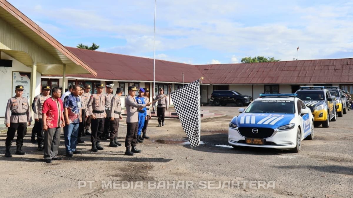 nomenklatur-spkt-jadi-pamapta,-kapolres-barsel-lepas-patroli-perdana-harkamtibmas