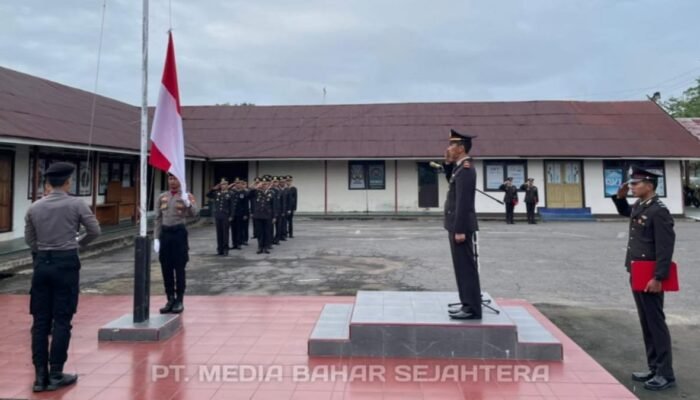 Polres Barsel Gelar Upacara Peringatan Sumpah Pemuda ke-97