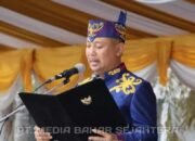 Peringati Hari Sumpah Pemuda ke-97, Pemkab Barito Selatan Gelar Upacara di Halaman Kantor Bupati‎