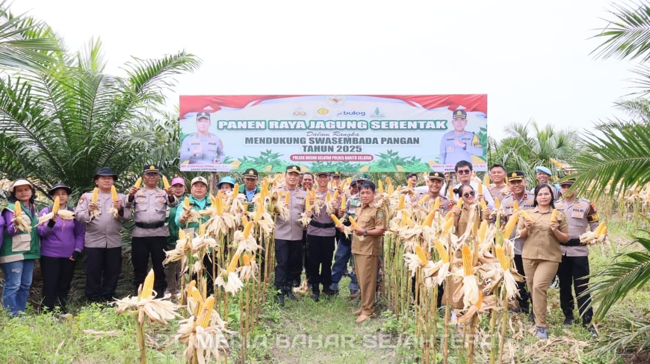 polres-barito-selatan-panen-jagung-dukung-program-asta-cita-presiden-ri