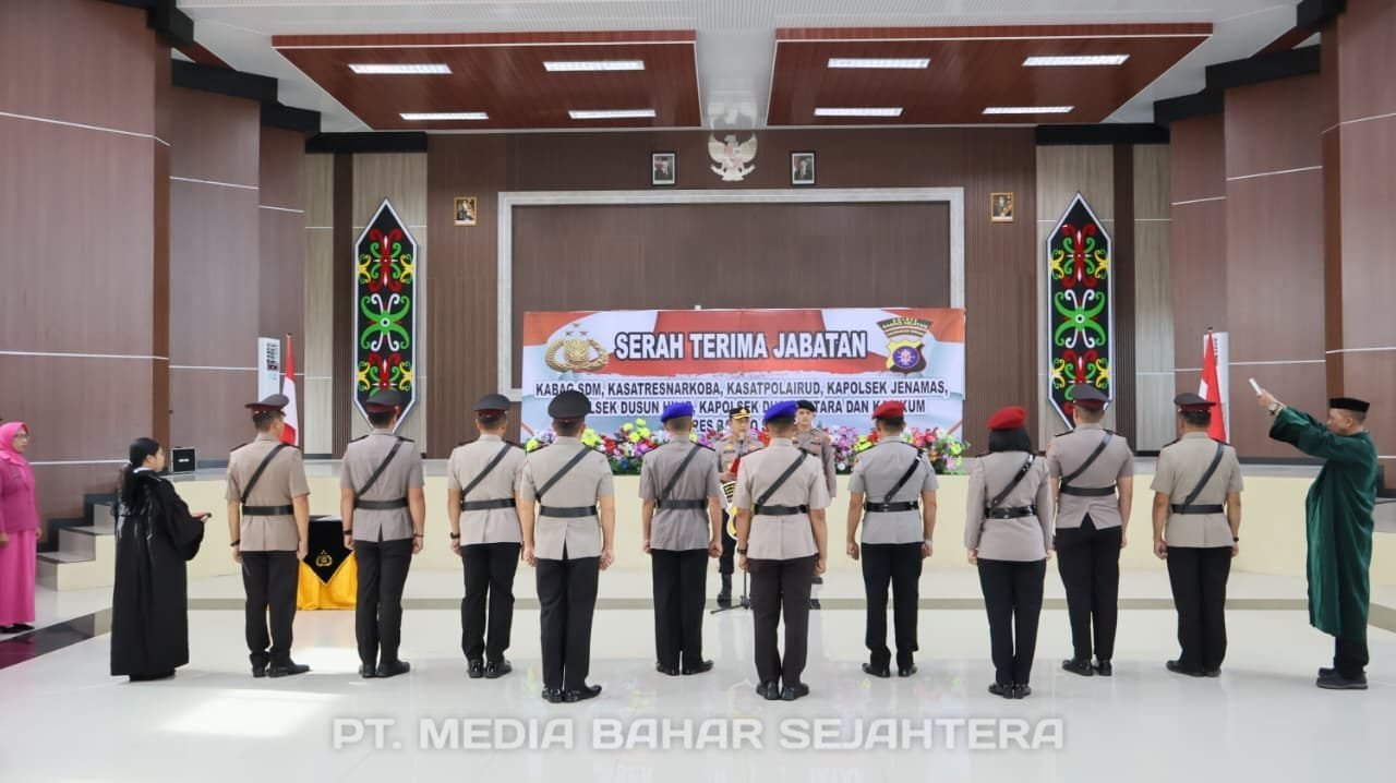 gerbong-kepemimpinan-polres-barsel-bergerak,-sejumlah-pejabat-di-mutasi‎