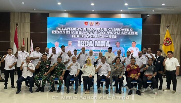 Ketua IBCA MMA Kalteng Eddy Raya Samsuri Lantik Pengurus IBCA MMA Kotawaringin Barat‎